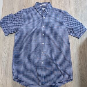 L.L. Bean Wrinkle Resistant Plaid Button Down Shirt - Men's Medium